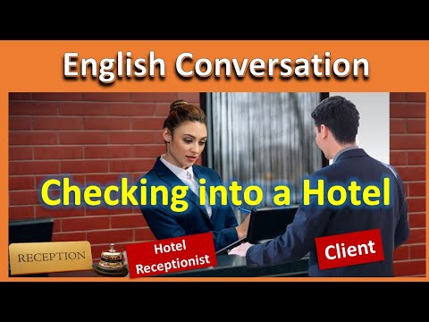 English conversation: Hotel check-in