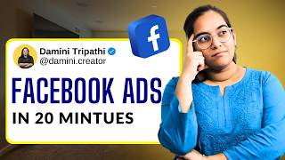 Facebook Ads Crash Course 2024 FREE 🔥| Learn In 20 Minutes ☝️