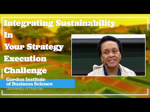 Punki Modise on Managing Barriers in ESG Strategy Execution