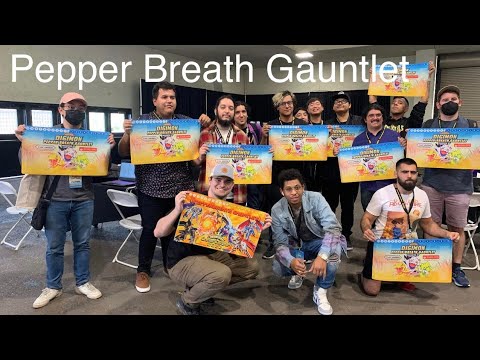 Digimon TCG Pepper Breath Gauntlet FT: (True Champion Steven) 1st Place Winner!