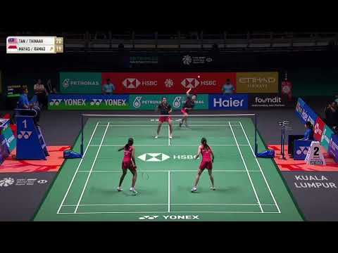 Lani T. Mayasari/Siti F.S. Ramadhanti (Indonesia) Vs Tan/Tinaah (Malaysia) |  Malaysia Open 2025