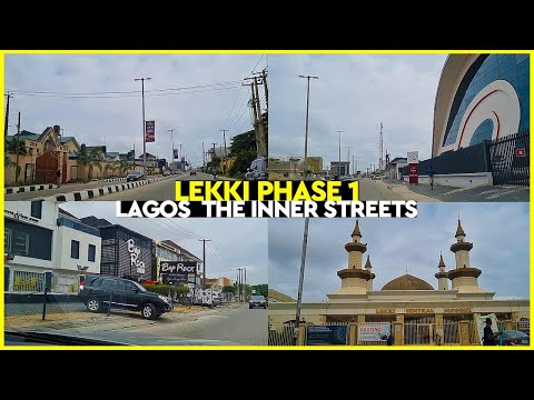 LEKKI PHASE 1 | LAGOS NIGERIA | DRIVE THROUGH THE INNER STREETS OF LEKKI | Ep.1