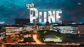 Pune City 4k Cinematic Video | पुणे शहर | Emerging IT Hub of India