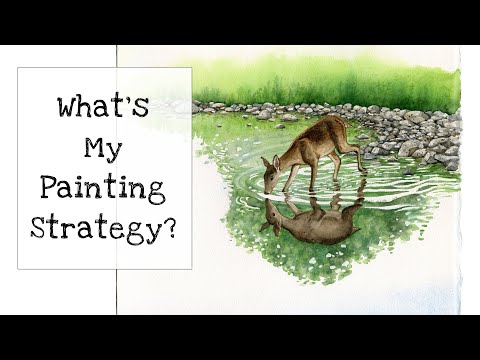 How to Paint a Deer with Watercolors