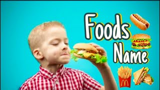 Learn Food Names with Pictures: Fun English Vocabulary for Kids_#english #food #trending