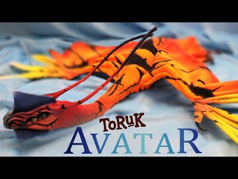 Making Toruk from AVATAR || Poseable Resin Art Doll Tutorial