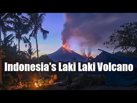 Indonesia's Laki Laki Volcano Has Erupted More Than A Dozen Times In The Past Two Weeks