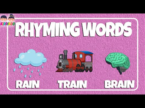 Rhyming Words For Toddlers & Kids