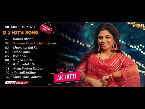 DJ Hit's Song | Top 10 Haryanvi Songs Mashup | Annu Kadyan | AK Jatti | New Haryanvi Songs 2025