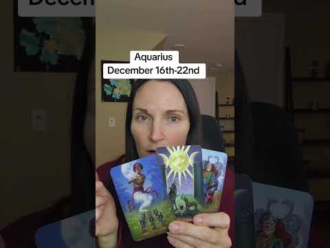 Aquarius Tarot December 2024 #aquarius #aquariustarot #aquariustarotreading #aquariushoroscope