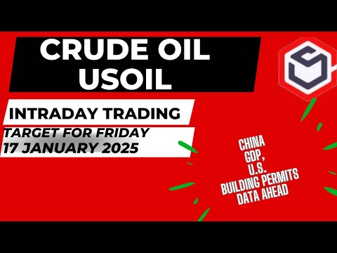 Crude Oil Trading | Crude Oil Prediction for Today Friday 17 January 2025 with TARGET