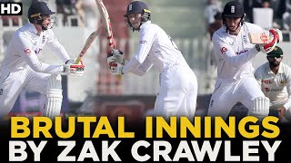 Brutal Innings By Zak Crawley | Pakistan vs England | 1st Test Day 4 | PCB | MY2L