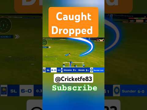 Catch Dropped by Fielder l #shorts