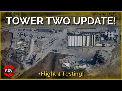 Tower Two Breaks Ground! Starbase Flyover Update 41