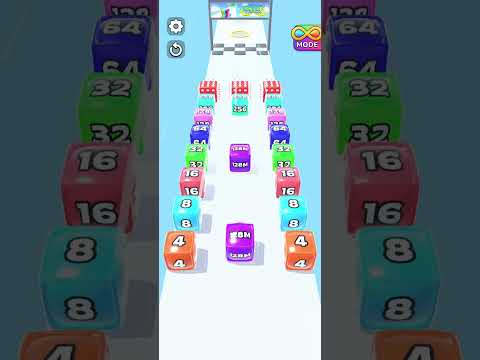 220/1,00,000 Ball Run2048 / Jelly Run2048 GameplaY On Android Challenge Shorts