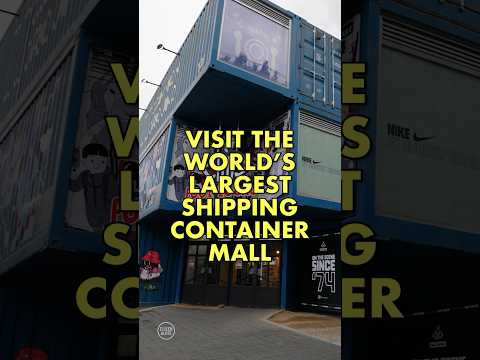 Visit the World’s Largest Shipping Container Shopping Mall in Seoul, South Korea