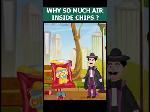 Why air inside the chips packet ? Knowledge Time with Logical Baniya #Shorts