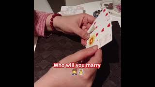 Who will You Marry 👰‍♀️🤵 #tarot #whowillyoumarry #happimappitarot #tarotreading #lovereading #fyp