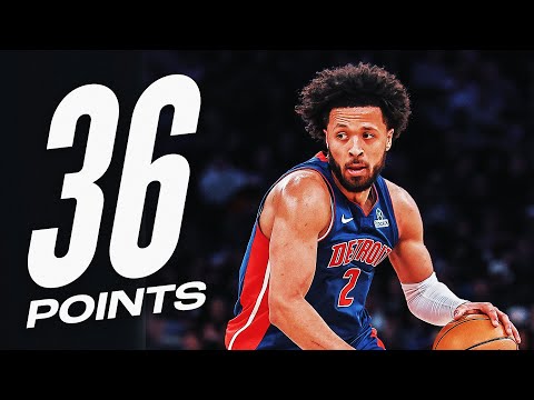 Cade Cunningham Erupts For 36 PTS At MSG! | January 13, 2025