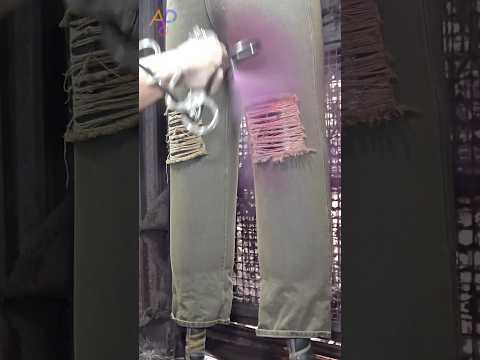 Process of Making Jeans by Vietnamese Denim Pants Factory