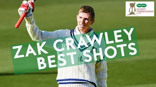 Future England Opener? | Zak Crawley Best Shots | Specsavers County Championship