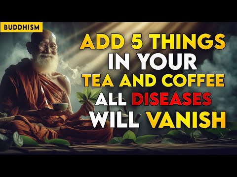 Add 5 INGREDIENTS In Your TEA & COFFEE | All DISEASES Will Be FINISHED | Buddhism | Zen Stories