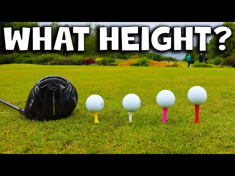 Best Tee Height With Driver For Maximum Distance?