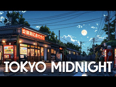 Back To 90s Tokyo 🔥Tokyo Midnight🌃 Lo fi Beats To Sleep, Relax  [lofi hiphop mix]