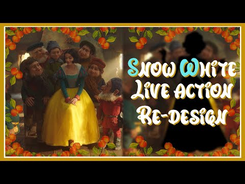 Snow White live action redesign