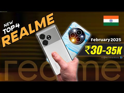 TOP 4 Realme SmartPhone under ₹30000-35000 rupees in 🇮🇳 2025 |