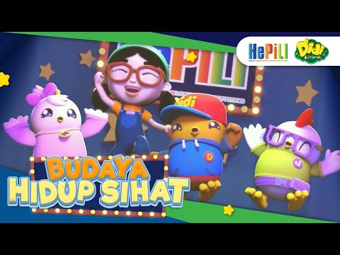 Budaya Hidup Sihat I HePiLI X Didi & Friends I Lagu Kanak-Kanak