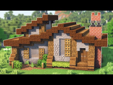 Minecraft Rustic House Tutorial