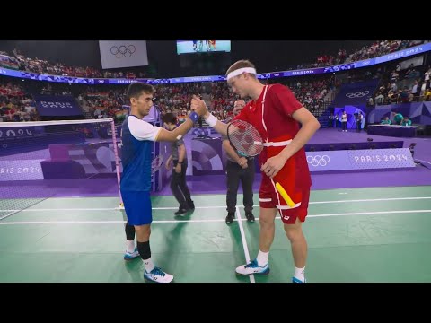 Lakshya Sen vs Viktor Axelsen Highlights | Paris Olympics 2024 | Lakshya Sen Badminton Highlights