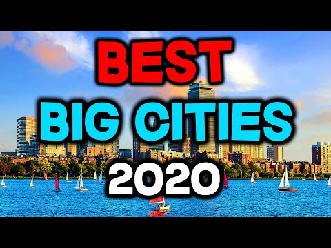 Top 10 BEST Big Cities to Live in America for 2020