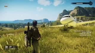 Just Cause 4 - That's an unusual parking spot for a plane