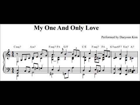 [Ballad Jazz Piano] My One And Only Love (sheet music)