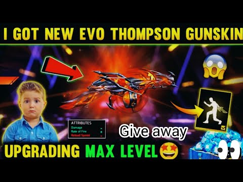 NEW EVO THOMPSON SKIN FREE FIRE | FF NEW EVO THOMPSON SKIN | #freefire #freefirefadedwheel #trending