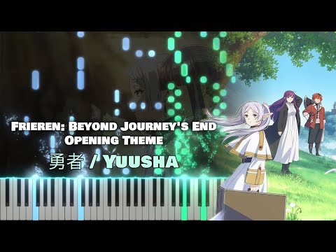 (Full) Frieren: Beyond Journey's End OP『Yuusha / 勇者』YOASOBI [piano]