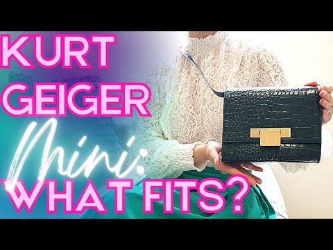 KURT GEIGER MINI SLING: WHAT FITS?