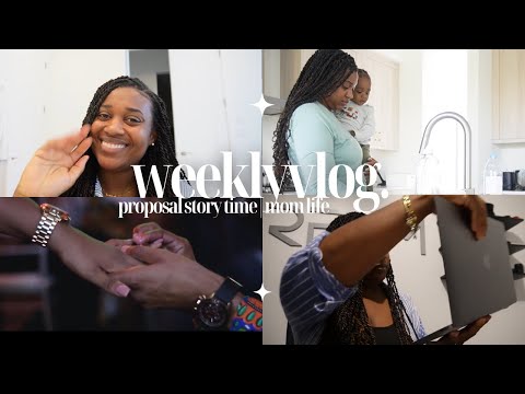 WEEKLY VLOG: MOM LIFE | FINALLY FIXED MY LAPTOP | PROPOSAL STORYTIME | THE SANDY VIRGO