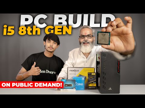 i5 8th Gen PC Build SHOCKING Performance Results! 🔥 Full Testing Video