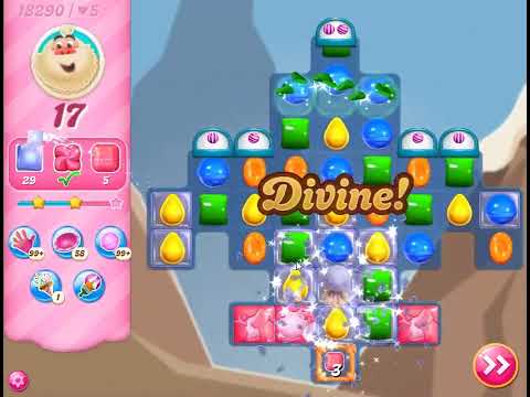 Candy Crush Saga Level 18290 - NO BOOSTERS | SKILLGAMING ✅