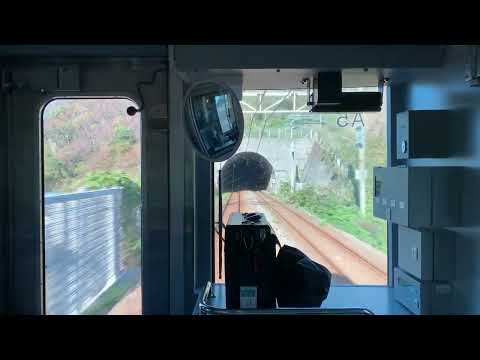 [前面展望]JR信越本線米山駅から笠島駅