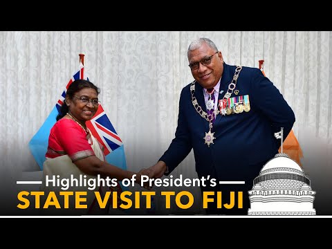 Highlights of President Droupadi Murmu's State visit to Fiji