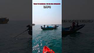 Vizag to Kakinada 150 km Sea Swimming Day-3 #swimming #golishyamala #vizagbeach #kakinada #turtles