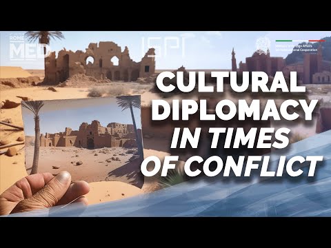 #MED23 | Cultural Diplomacy in times of conflict