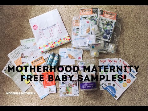 Motherhood Maternity | How to Get a Free Welcome Gift Bag + Samples By Mail