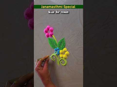 Krishna Janmashtami Rangoli designs #rangoli