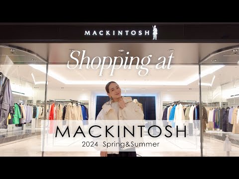 【2024Spring】MACKINTOSHで春のコート選び🌸