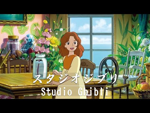 Best Instrumental Songs Of Ghibli Collection 🌙 Ghibli Piano Relaxing OST for Peaceful Nights